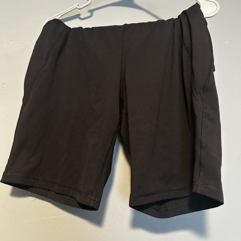 Lane Bryant Black biker Shorts